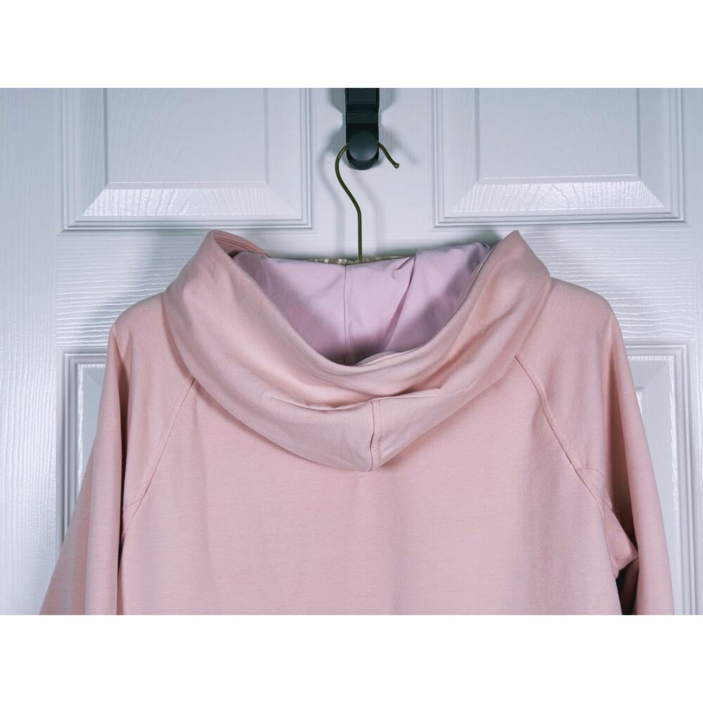 Lululemon Mens City Sweat Pullover Hoodie Size M Pink Athleisure Casual Comfort - Picture 6 of 12